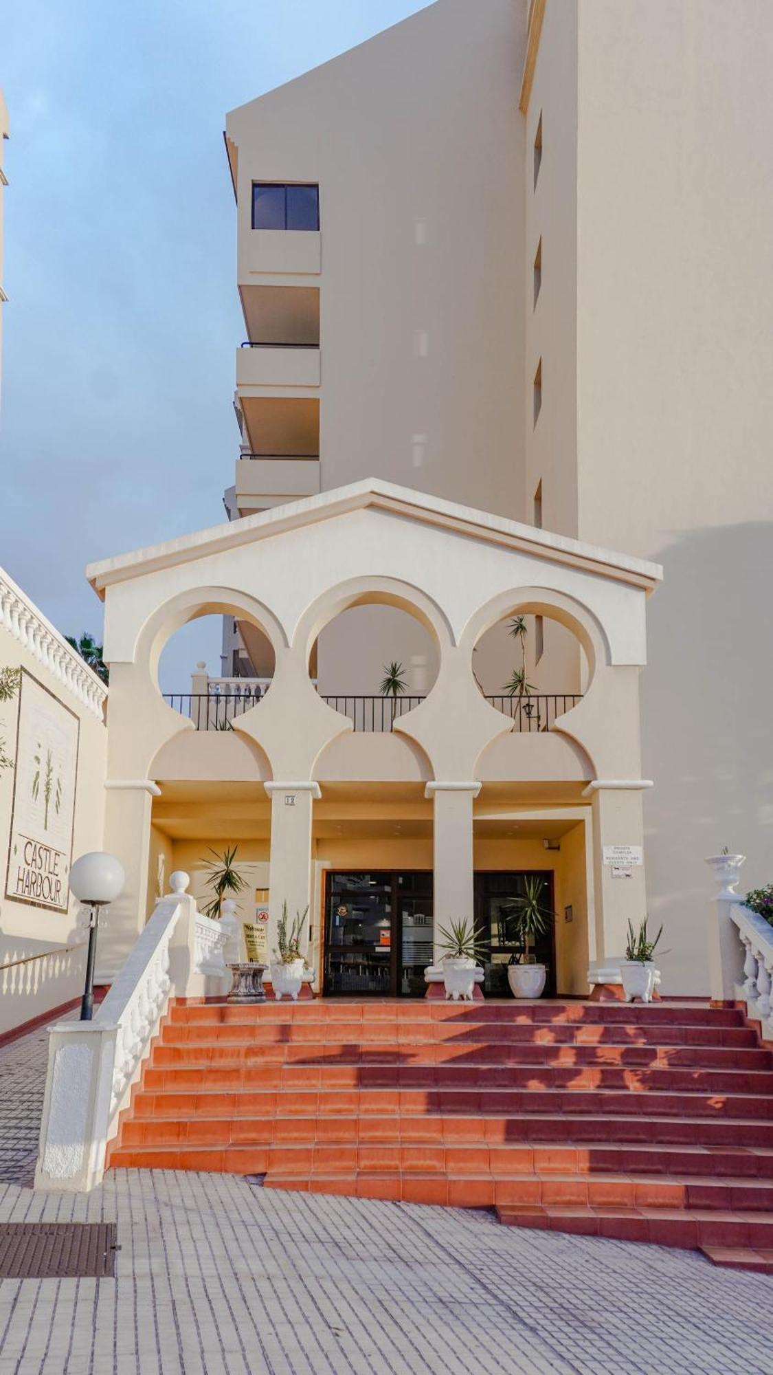 Los Cristianos Estudio Vista Mar Los Cristianos (Tenerife) Exterior foto
