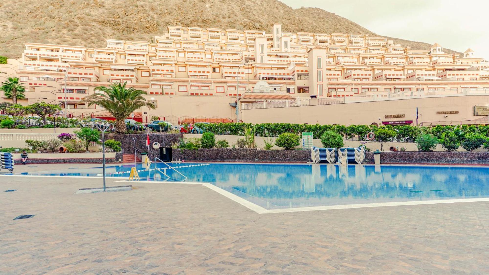 Los Cristianos Estudio Vista Mar Los Cristianos (Tenerife) Exterior foto